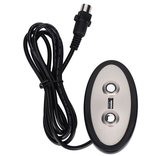 Elektrisk soffa tryckstång handkontroll med LED KLB