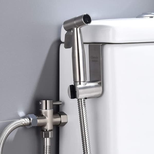 3-vägsventil solid mässing 3/8\"-12/17 T-adapter avledningsventil för toalett,ve