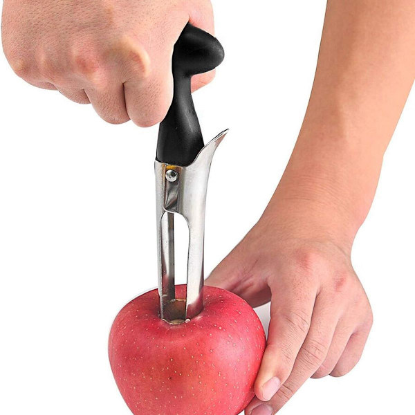 1. ENKEL ATT ANVÄNDA - Förbered äpple och kärnverktyg. Sikta på KLB