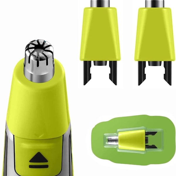 Næse- og øre- og øjenbrynshårtrimmere Udskiftningshoveder Kompatibel med Oneblade Replaceme