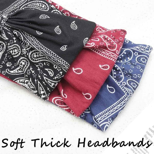 Boho bandeau pandebånd, elastiske og stilfulde