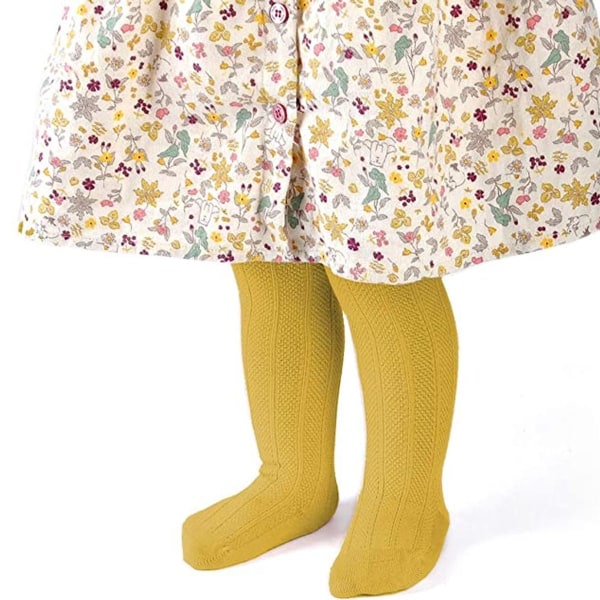 Nyfödd flicka knästrumpor uniform lång 0 till 1 år KLB