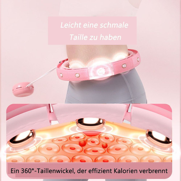 Älykäs Hula Hoop Aikuisten ja Aloittelijoille, Hullahub Hoop Painonpudotukseen, Älykäs Kuntoilu