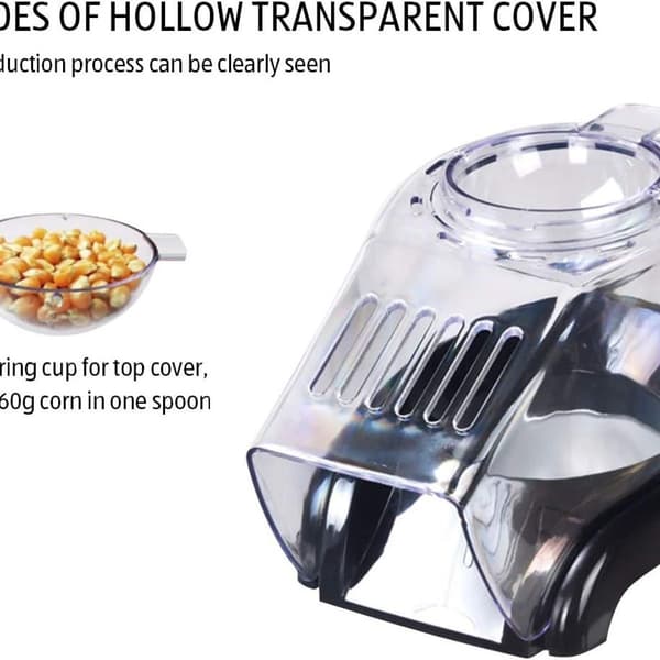 Popcornmaskin, popcornmaskin, varmluftspopcornmaskin,