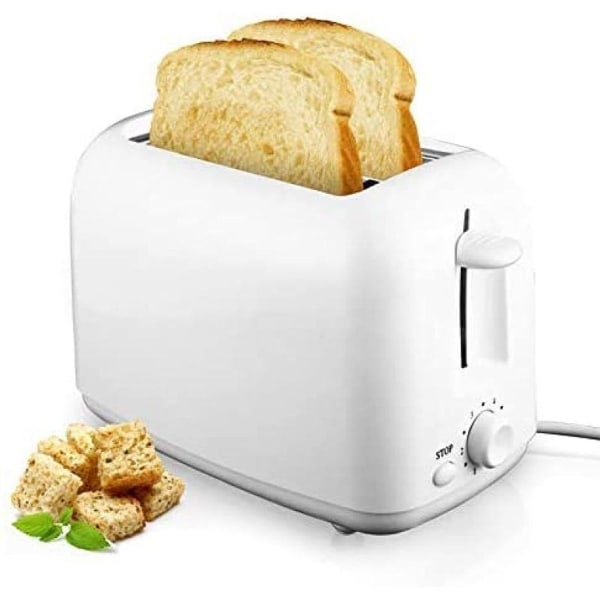 2 slice leivänpaahdin kannettava kotitalous 800W, 7 lämpötila-asetusta