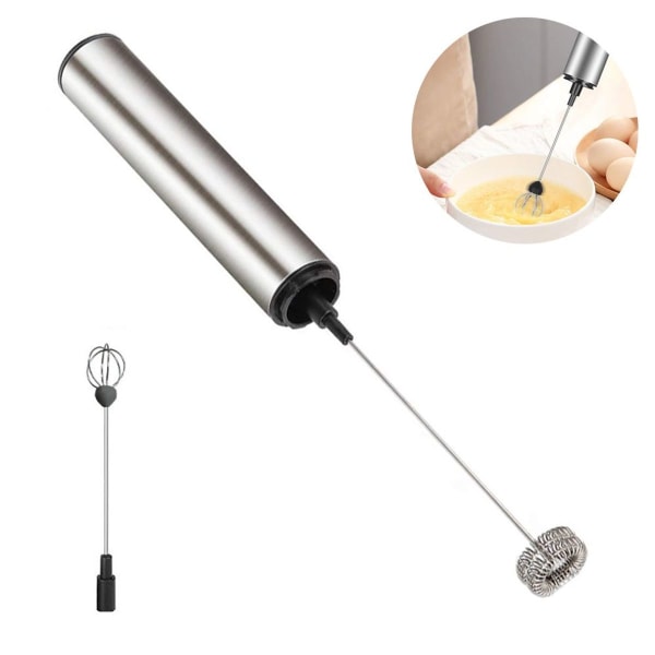 Elektrisk melkeskummer med dobbel visp, eggpisking USB KLB