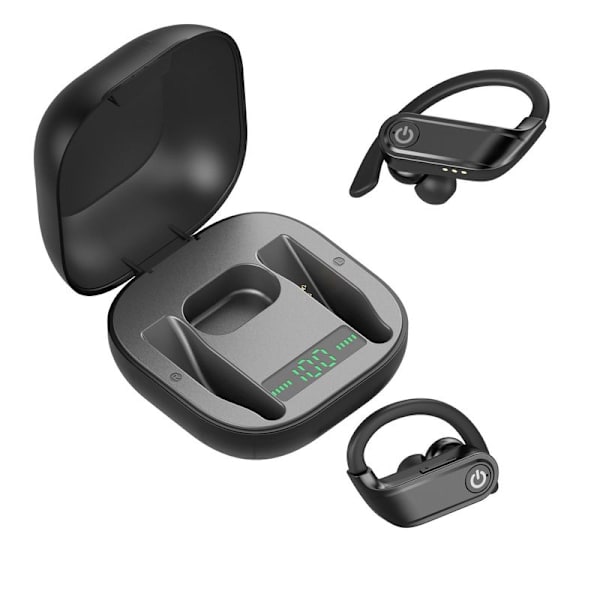 Langattomat nappikuulokkeet, urheilun Bluetooth-kuulokkeet, syvä basso