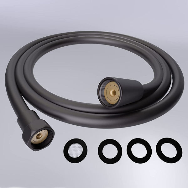 Anti-twist dusjslange, 1,5 m dusjslange, glatt PVC dusjslange, K