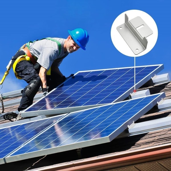 Aurinkopaneelin Z-pidikkeen aurinkosähköpidike alumiiniseoksesta