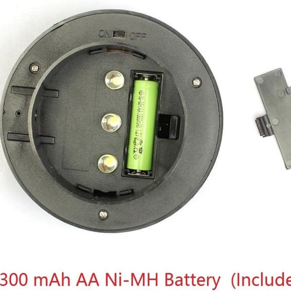 Solcelledrevet LED-rennelys, sett med 6, lyssensor, 10 timer. KLB