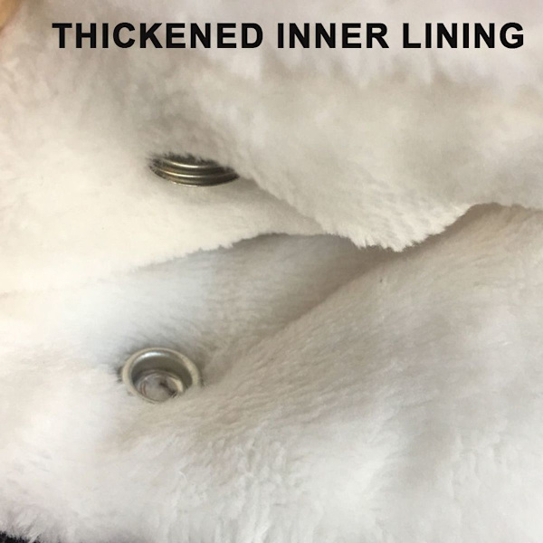 Barnvagnshandmuff Vinter Tjock Barnvagnshandskar Hand Svart KLB