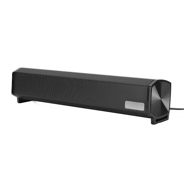Datamaskin-høyttaler fargerike RGB-lys liten USB-drevet KLB