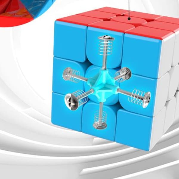 Turning Speedly Magic Cubes - 3x3 Puzzle Brain Toys (2 stykker) KLB
