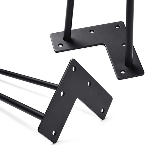 Pöydän jalat 4 tuumaa 4 kappaleen sarja, DIY-huonekalujen metalliset pöydän jalat, jotka sopivat täydellisesti KLB:lle