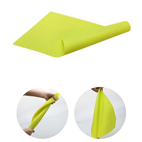 2 stk. non-stick, sklisikre bakeunderlag/bakeunderlag i silikon, stort 60x40cm
