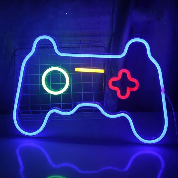 Peli Neon Gaming Neon Lights Neon Lights LED Neon Lights Seinäkoriste Neon Signs