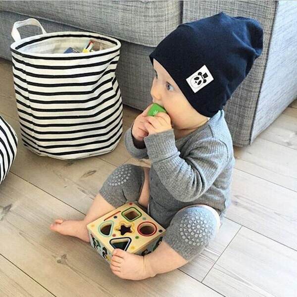 Babyskydd för knän för krypning, 5 par knäskydd för babykrypning KLB