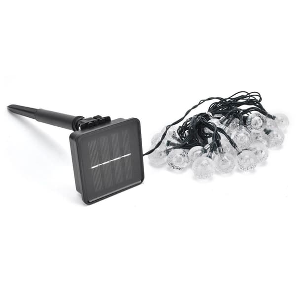 5m LED solcellelysslynge 20 LED dekorative utendørs lysslynge KLB