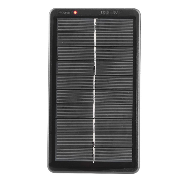 5V 2W Multifunksjonell bærbar mini solcellepanel lader for KLB