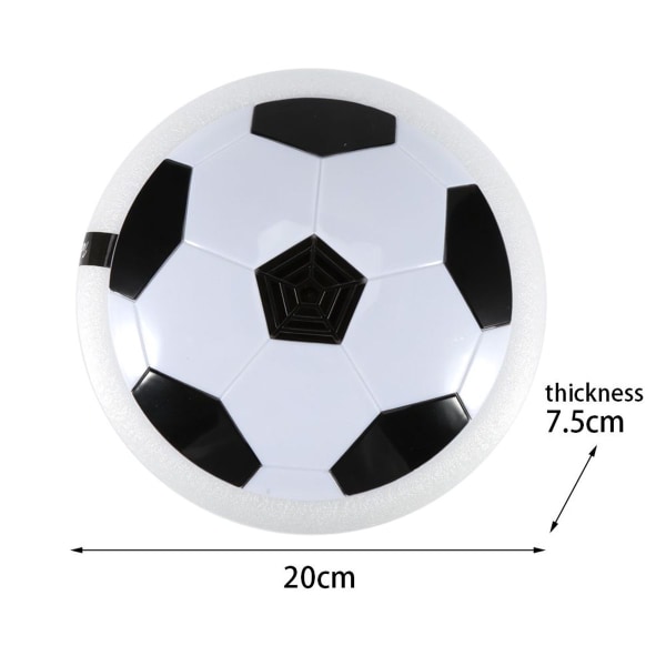 LED-driven luftdriven fotbollsskiva KLB