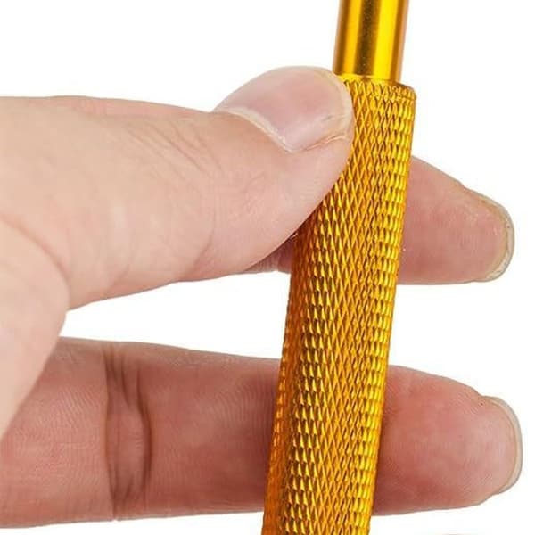 Beehive Filter Groove Sharpener med 6 Hoveder - Golfklub Groove Sharpener KLB
