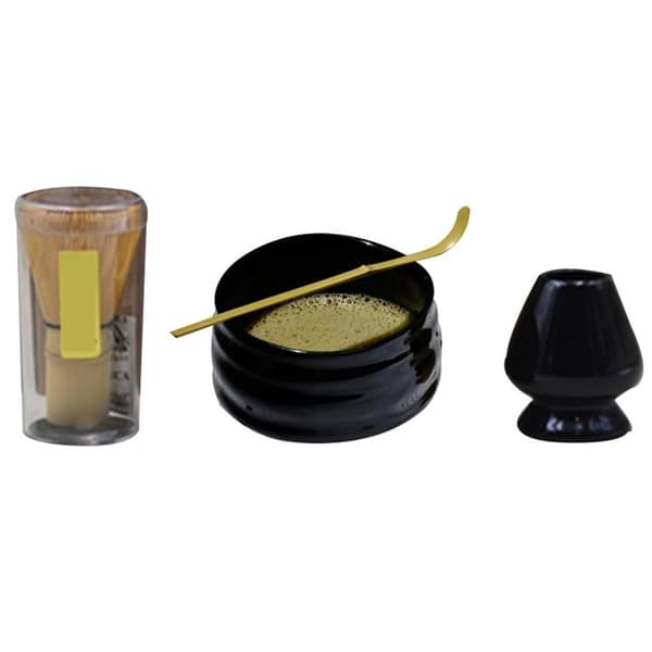 Matcha-teevispiläsetti, Matcha-kulho, Perinteinen kauha Tee KLB