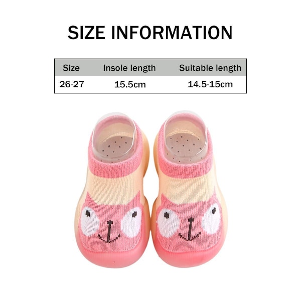 Babystrumpor Skor Baby Walking Skor Toddler Anti-halk Andas Stil1 KLB