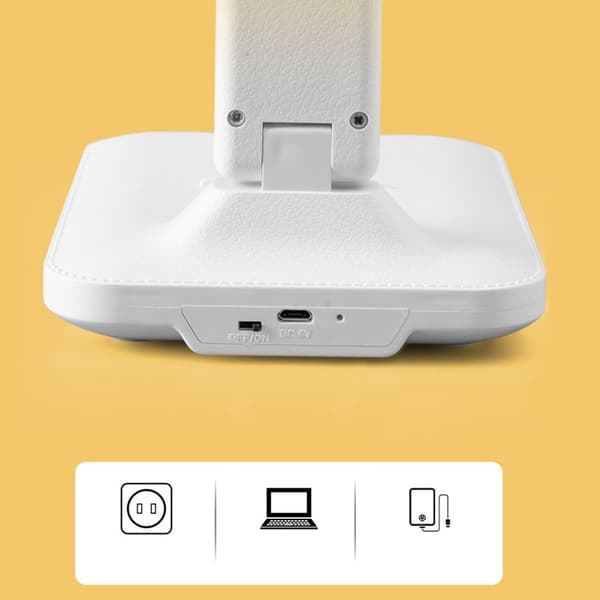 Berøringsdimmbar LED-skrivebordslampe med sammenleggbart stativ KLB