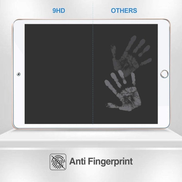 Förpackning med 2 Tempering Screen Protector för iPad Pro 10,5-tum, kompatibel med
