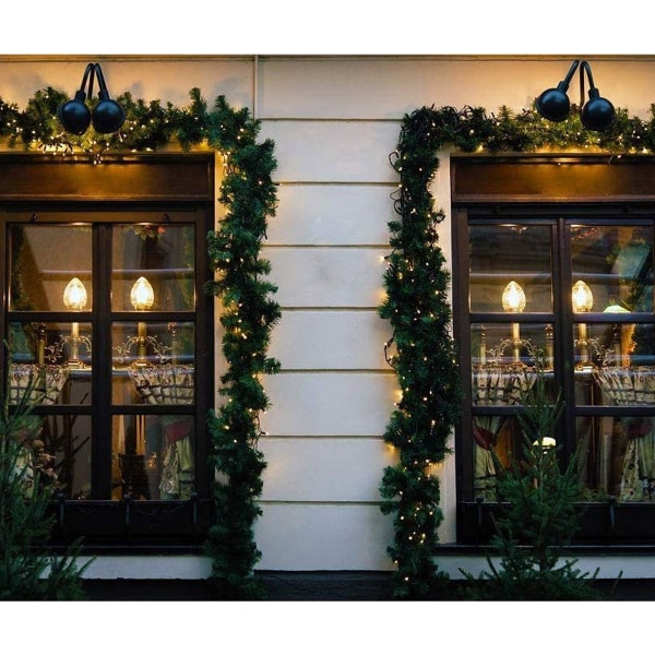 Jouluvalaisin 2,7 m, 30 LED-valoa, jouluvalaisin sisä- ja ulkokäyttöön, KLB