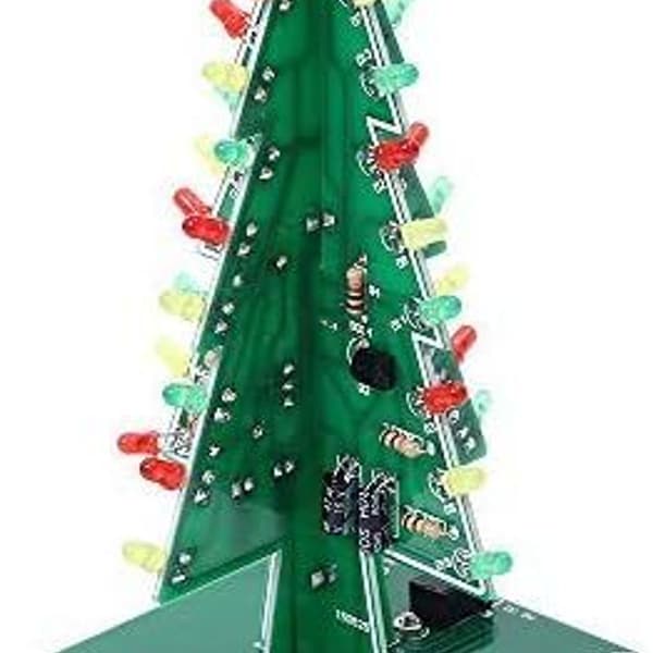 LED-juletræssæt - DIY elektronisk gave KLB