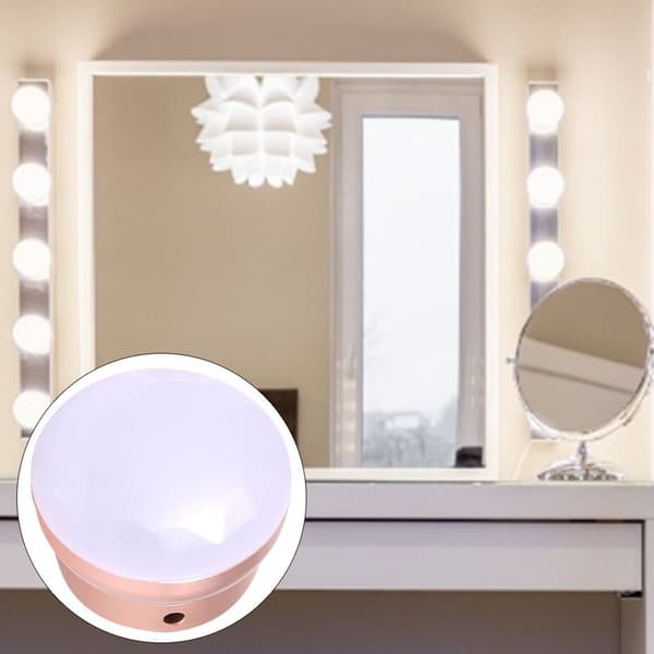 USB 10LED Smart Spejl Lys Dæmpbar Makeup Lampe KLB