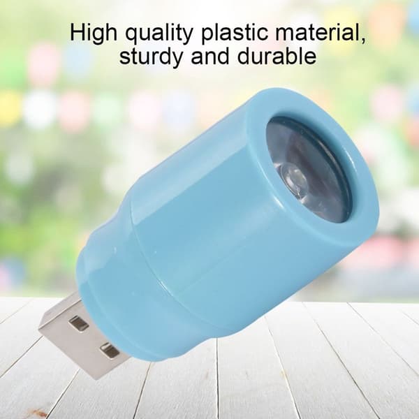 5V 1W långvarig plast mini USB LED-lampa för studier KLB