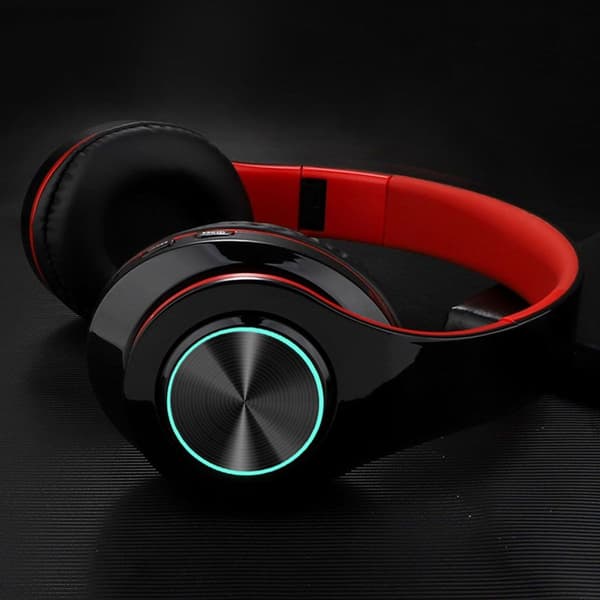 Bluetooth-kuulokkeet Langattomat kuulokkeet Over Ear mustalla
