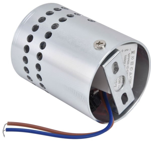 LED-vägglampa med spiralhål i aluminium, värmebeständig, 3W KLB