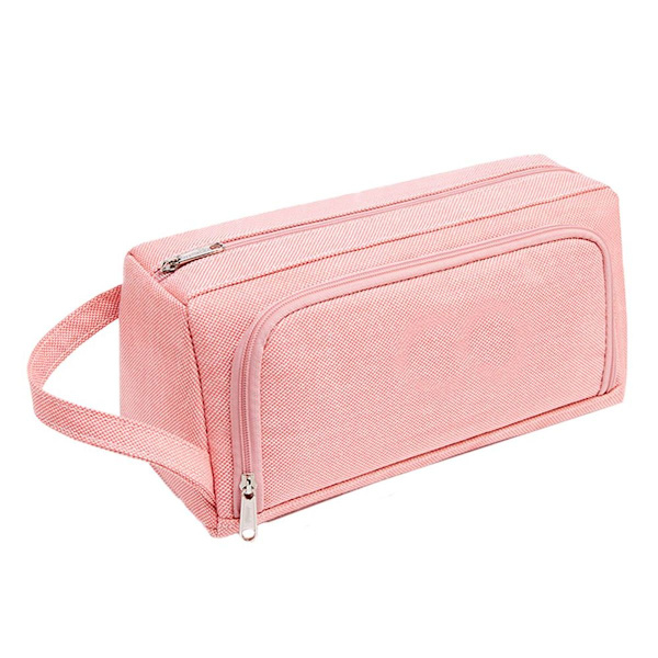 Pencil Case Stor Kapacitet Pencil Case Marker Pen Case Pink KLB