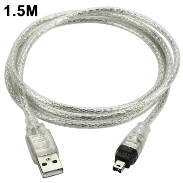 USB-kaapeli (uros Firewire IEEE1394a uros, 4-napainen, laitteille