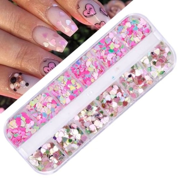 2kpl Nail Butterfly Laser Symphony Sequins-04