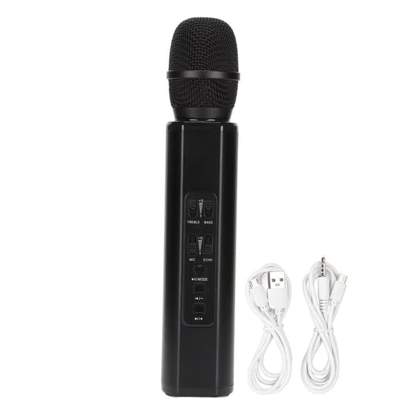 K6 Trådlös Bluetooth-mikrofon Bärbar Handhållen KLB