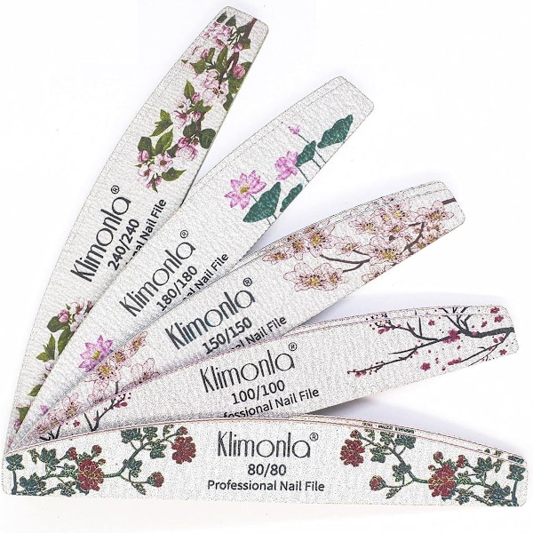 10-delad nagelfilset, professionell nagelfilset, dubbelsidig KLB
