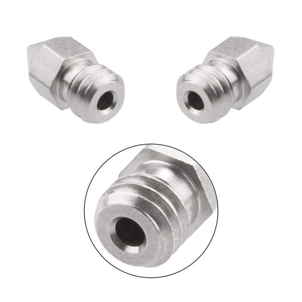 Högprecisions MK8-munstycken - set om 5 - 0,4 mm/1,75 mm - Makerbot Creality CR-10, Ender 3