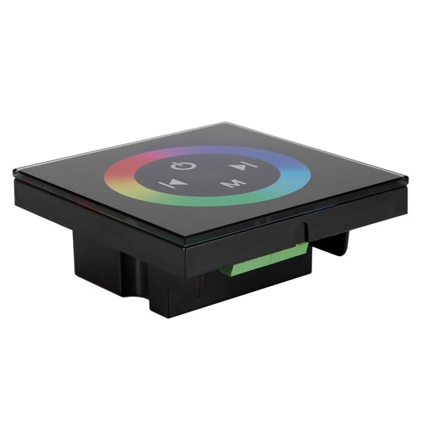 Väggmonterad färgglad RGB LED touch panel controller dimmer KLB