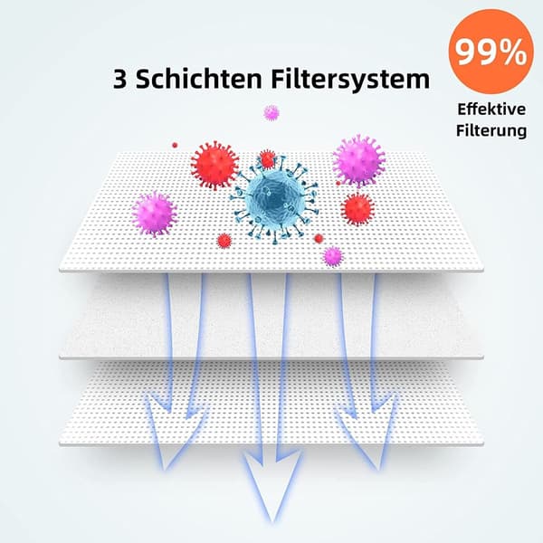 8-delad dammsugarpåsaccessorsats för Ecovacs Deebot N8 + / N8 Pro + / OZMO