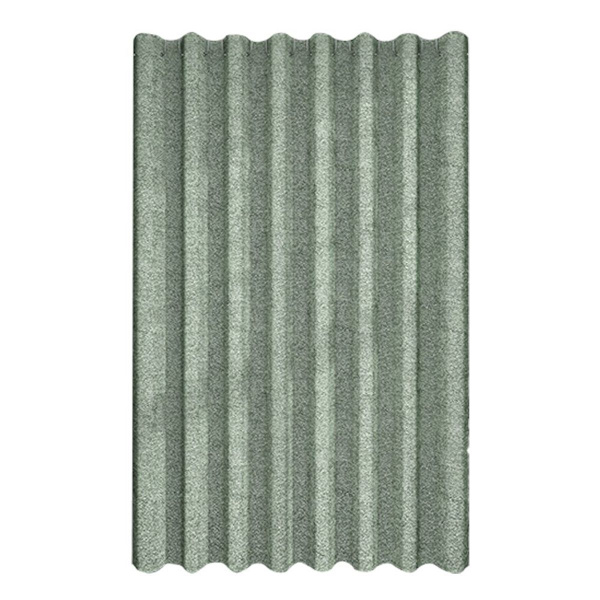 Vandtæt, skimmelresistent polyester bruseforhæng, grøn