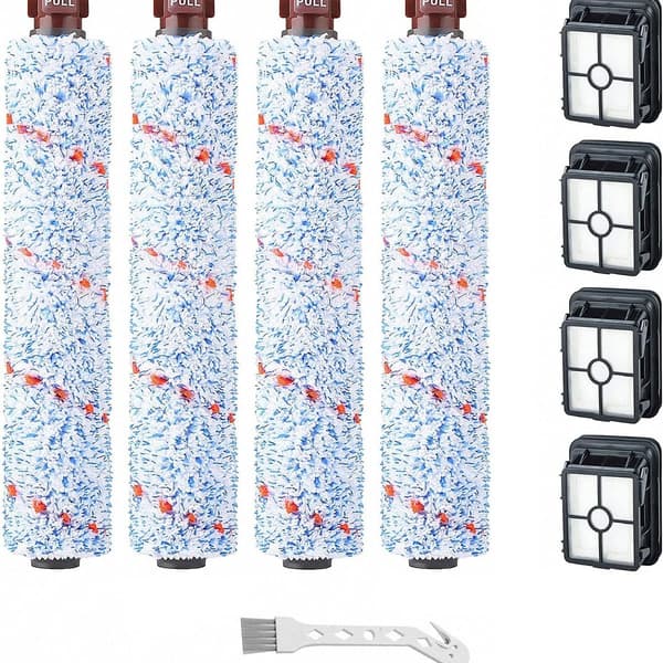 4-pack 1868 multifunktionsborste och 4-pack 1866 ersättningsfilter KLB