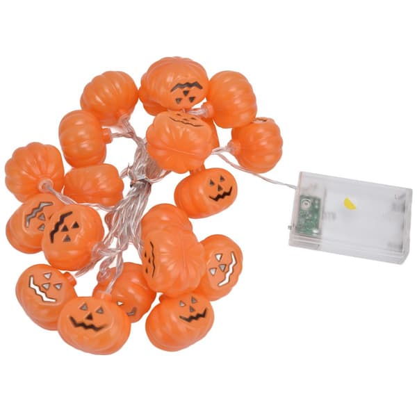 Meter Halloween Gresskar Lyslenke 20 LED Dekorative LED KLB