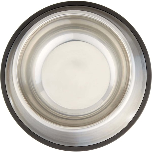 Hundemad i rustfrit stål (11 x 3 tommer)