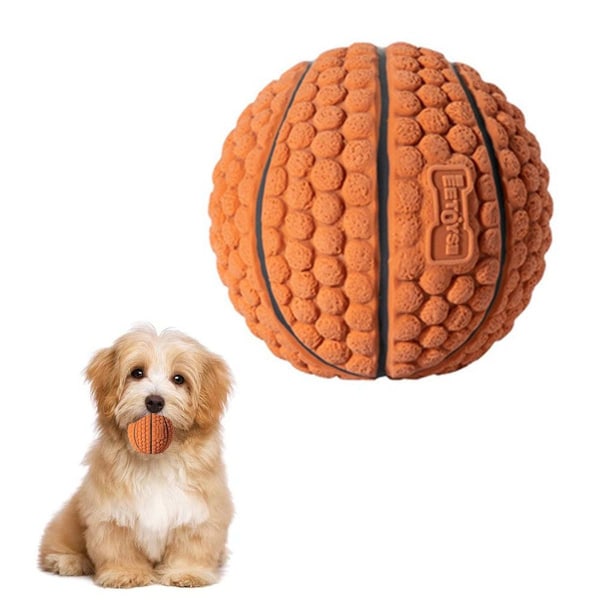 Dog Ball squeaky koiran lelu koripallo KLB
