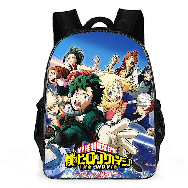 My Hero Academia -oppilaiden koulukassit My Hero Academia -perus- ja korkeakoulukassit lasten reppuja miehille ja naisille -D6 My Hero Academia 013