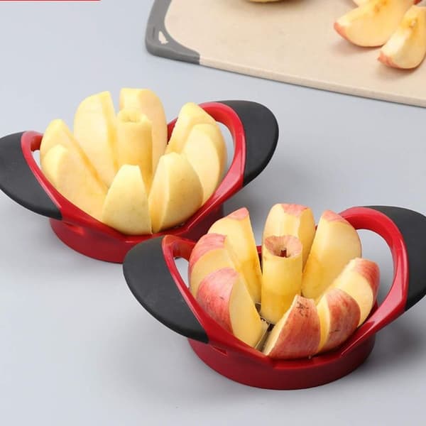 Eplekjerne, eplekutter, epledeler, eplekjerne 8 rustfritt stål blad,